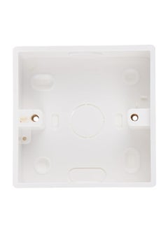 RACO RACO Heavy Duty PVC Electrical Junction Box | Wall Mount Socket Base Surface Box | Wall Switch Box (3X3)  - Image 1