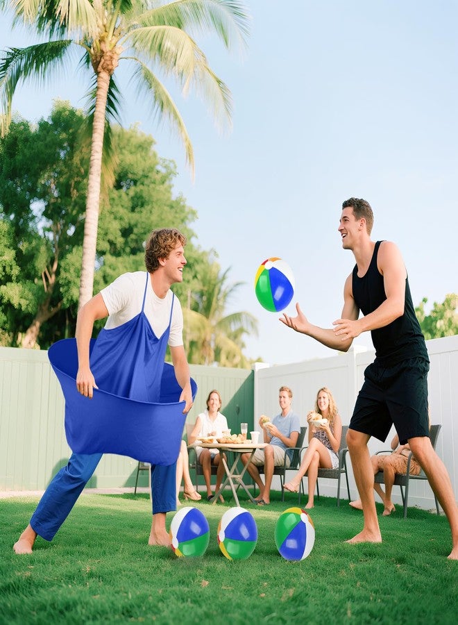 OMKSIH Granny Pants Yard Game Granny Pants Game with Strap Giant Yard Pant Toss Game Outdoor Party Game Granny Pants Outdoor Game with Bouncy Balls and Pump for Family Reunion Day Backyard Gatherings - Image 4