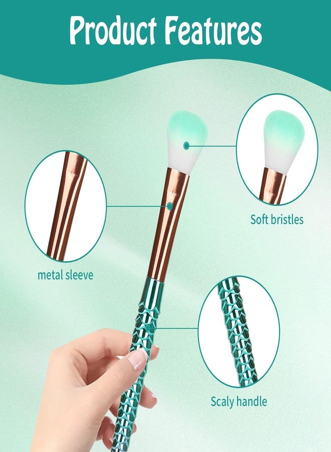 SQULIGT Makeup Brush Set 11Pcs Eye Makeup Brushes, Eyeshadow Concealer Eyeliner Brow Blending Brush Tool - Image 2