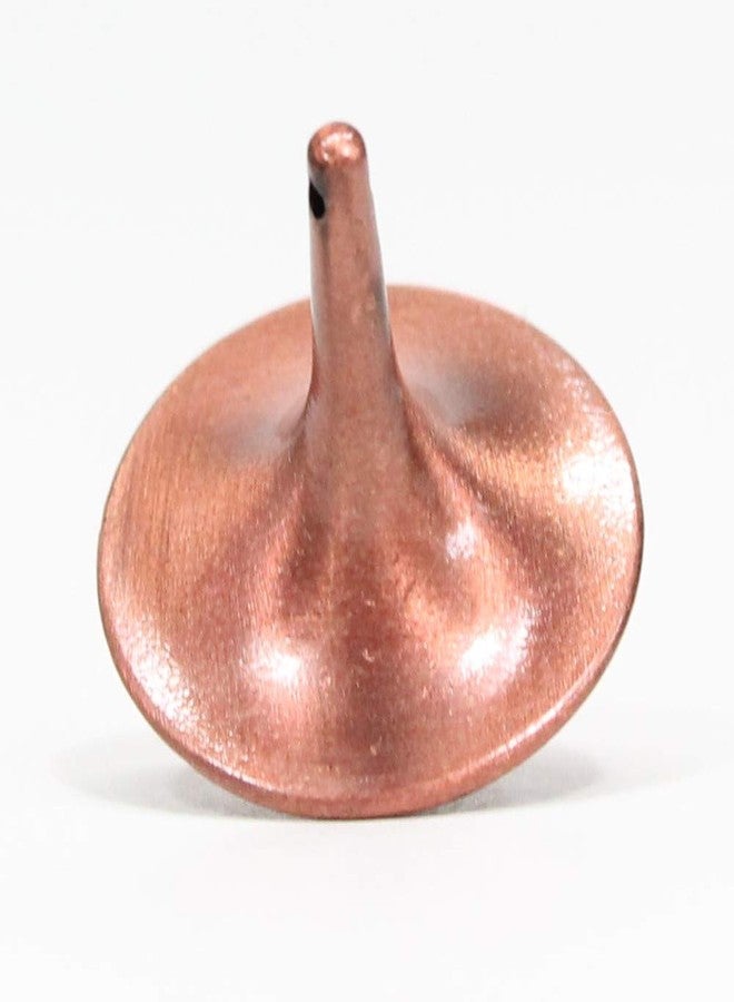 Zeekio The Tiny Top Really Small Spin Top - Insane Spin Times (Copper) - Image 3