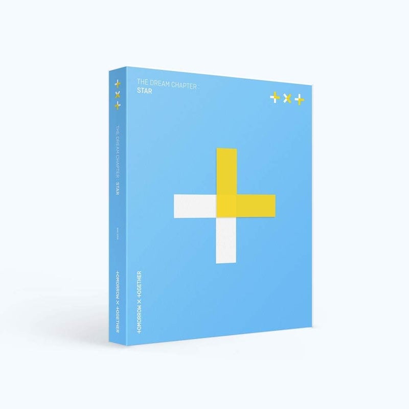 بيج هيت BigHit Tomorrow X Together TXT – The Dream Chapter: Star 1CD + كتاب صور بـ 80 صفحة + 3 بطاقات صور + حزمة ملصقات + بوستر قابل للطي + مجموعة بطاقات صور ثنائية الوجه - Image 1