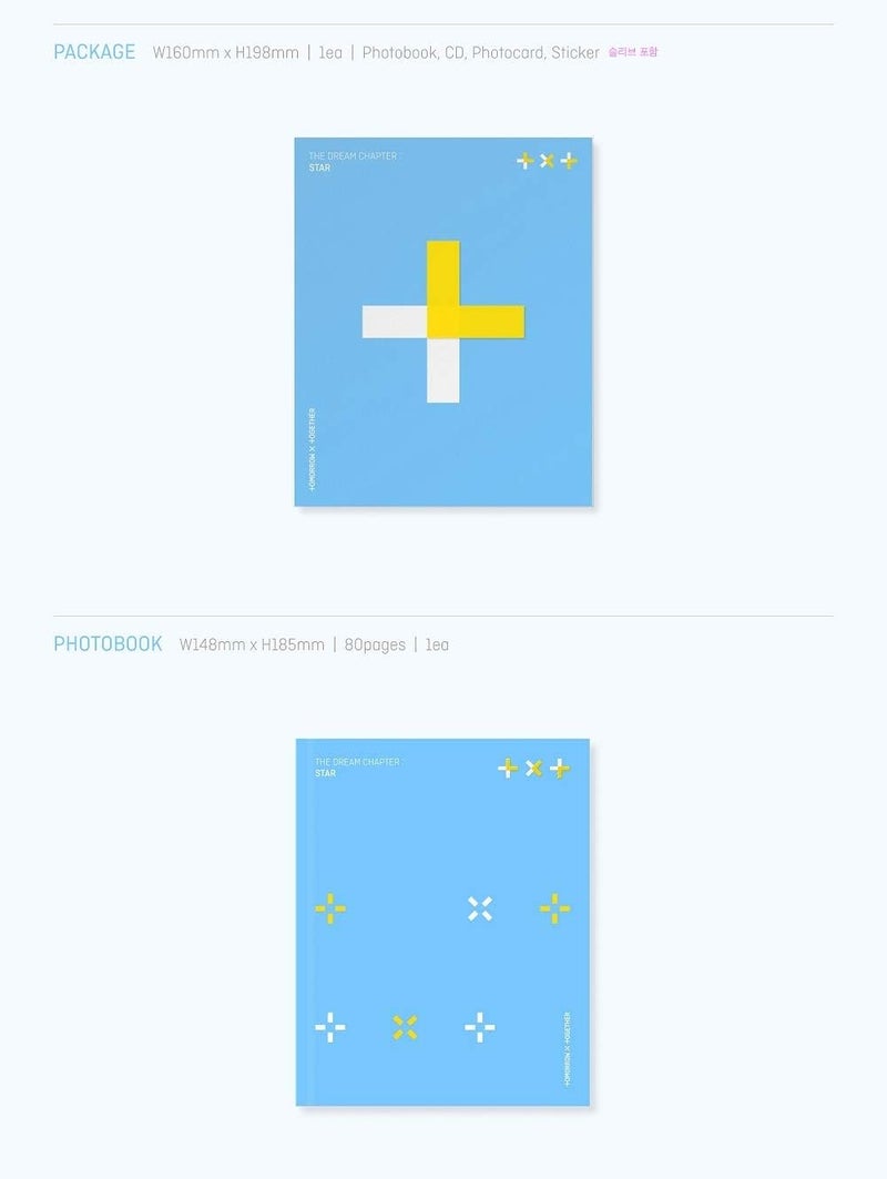 بيج هيت BigHit Tomorrow X Together TXT – The Dream Chapter: Star 1CD + كتاب صور بـ 80 صفحة + 3 بطاقات صور + حزمة ملصقات + بوستر قابل للطي + مجموعة بطاقات صور ثنائية الوجه - Image 3