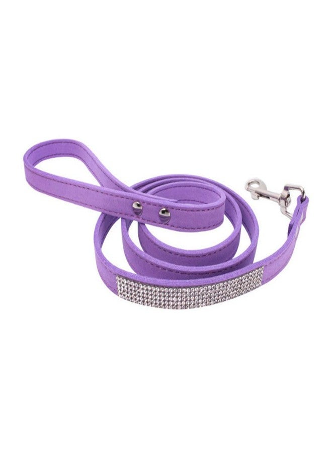 ETOPARS Rhinestone Dog Collar Leashes, Crystal Diamond Cat Dog Collar Leash Set, Cute Dazzling Dog Rhinestone Collar, Dog Collar Harness for Small & Medium Dogs - Image 4