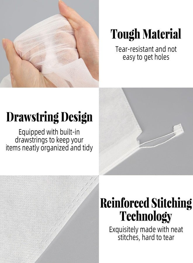 JOLYEAK 12 Pcs Dust Bags for Handbags,15.8×19.3’’Non Woven Fabric Handbags Storage,Dust Covers With Drawstring for Purse Travel Shoe - Image 5