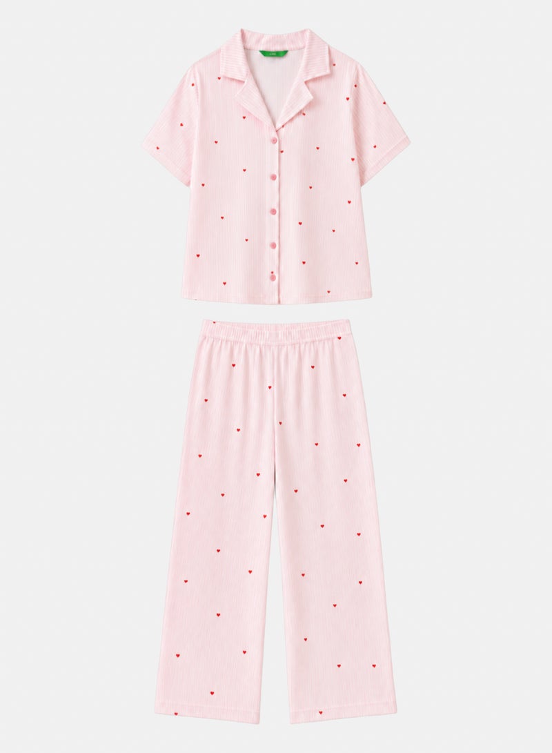 Clue Printed Classic Pajama - Image 2