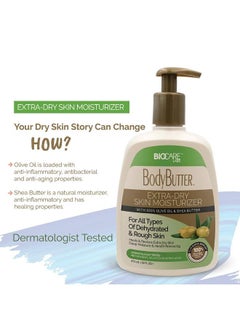 Biocare Labs Moisturizing Body Butter Body Cream With Natural Shea Butter Olive Oil And Vitamin E Instantly Penetrates And Deeply Renews Skin Lotion Designed For Dry Skin 16 Oz  - Image 4
