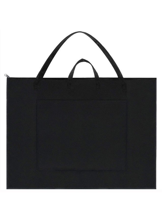 BUSOHA BUSOHA Large Art Portfolio Tote Bag with Nylon Shoulder,24"X 36" Light Weight Waterproof Poster Board Storage,Portfolio Folder for Artwork Poster, Sketching,Student Art Portfolio,Drawing  - Image 1
