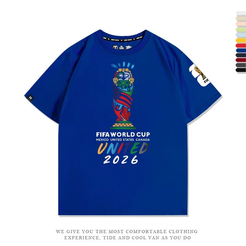 FIFA 2026 FIFA World Cup Fan T-Shirt - Cotton Short Sleeve  Tee - Image 1