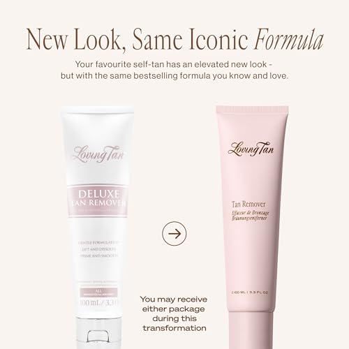 Loving Tan Deluxe Tan Remover Gel Effective Gentle Self Tanning Remover Self Tanner Remover Suited for All Skin Types Sulphate Paraben PEG Free 33 Fl Oz Packaging May Vary - Image 3