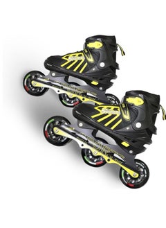 ENDLESS  EL1031 Inline Adjustable Skates Small Size 29 EUR (UK 11.5) - 33 EUR (UK 2) for 3 to 6 Years |Aluminium Chassis and 100 mm PU Three Wheels | With ABEC 9 Bearings | Indoor and Outdoor  - Image 2