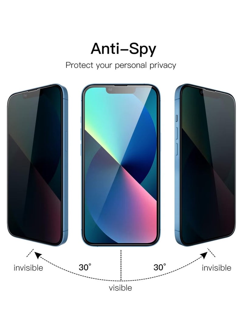 TWEGGON - Privacy Screen Protector iPhone 16e, Tempered Glass Privacy Screen Protector for iPhone 16e - Image 1