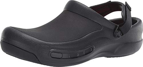 Crocs UnisexAdult Bistro Pro Literide Clogs Enclosed Toe Work Shoes Slip Resistant All Day Comfort Black 6 Women4 Men - Image 1