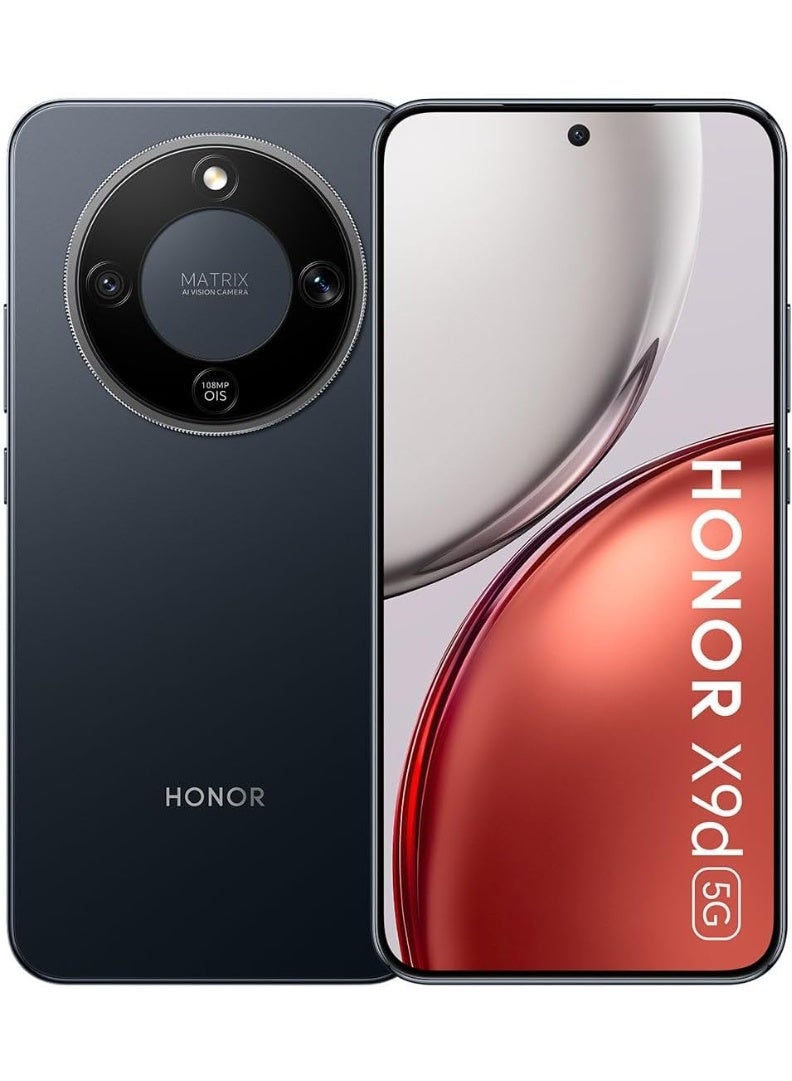 Honor X9d 5G Dual SIM 12GB RAM 256GB ROM Midnight Black - International Version - Image 1