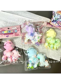 Squishy Sensory Fun in Bright Colors Immerse yourself in a world of fun and relaxation The perfect companion for relieving stress and anxiety Different shapes Single pieces
