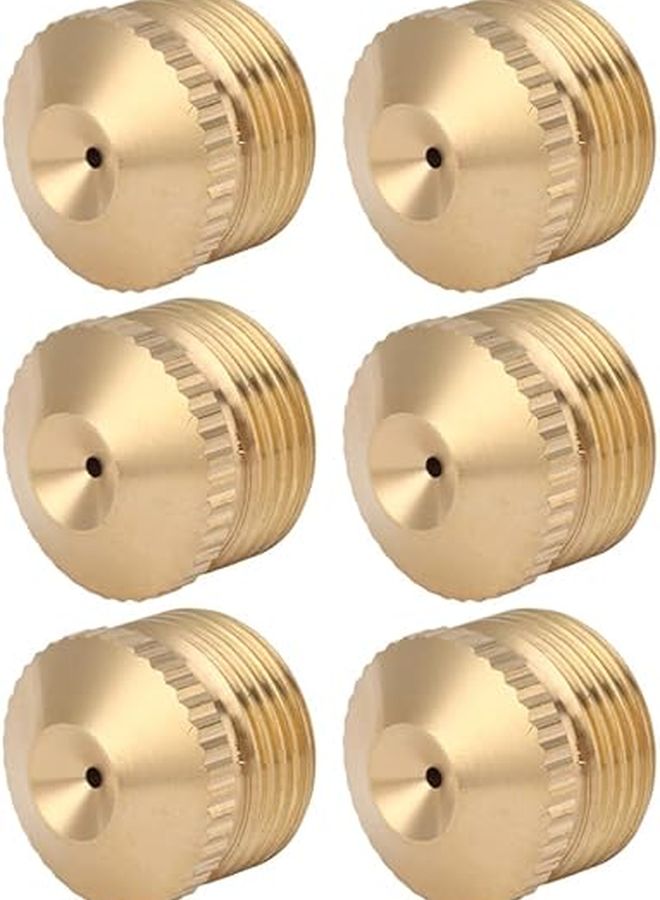 فوهات الضباب النحاسية G3 4 بوصة 10 4 سم رؤوس مرشات الضباب عالية الضغط لحديقة المصنع - Image 3