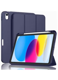 LCYLJGY Case for iPad Air 6th 11-Inch M2 (2024), iPad Air 5/4 (2022/2020 5th/4th Generation 10.9-Inch) with Pencil Holder, Slim Tablet Cover with Soft TPU Back, Auto Wake/Sleep  - Image 1