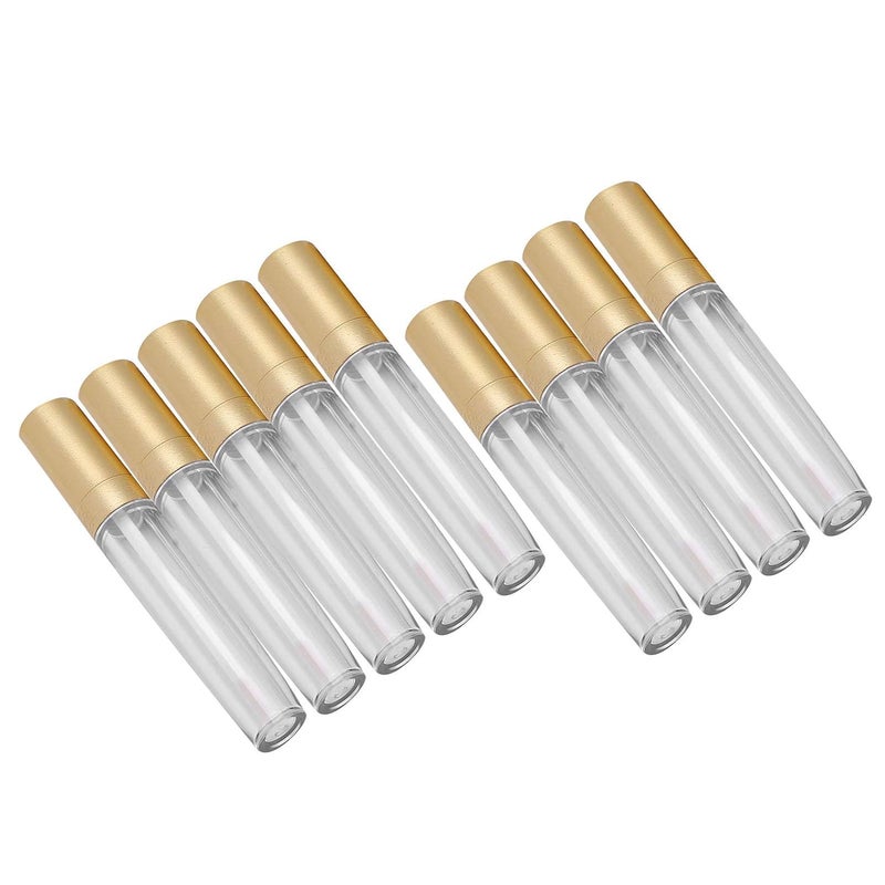 Refillable Lip Gloss Tubes, Empty Lip Gloss Bottles with Leak - Proof Stopper, 5ml Transparent Liquid Lipstick Storage Containers for DIY Cosmetics, 10 - Pack - Image 5