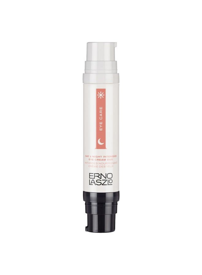ERNO LASZLO Day & Night Anti-Wrinkle Intensive Eye Cream, Mature Skincare, Anti-Aging Eye Cream Helps with Dark Circles, Fine Lines, Crow's Feet, 2 x 0.27 Fl. Oz. - Image 1