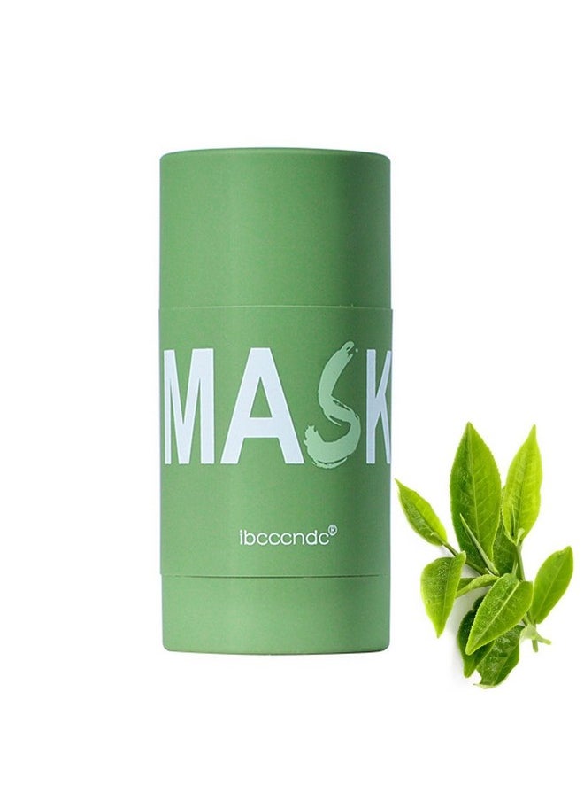 Axnzp - Green Tea Deep Cleanse Mask Stick For Face Blackhead Remover With Green Tea Extract For Purifyingmoisturizingoil Control Reduce Poreless Deep Cleanse Mask Stick. - Image 1