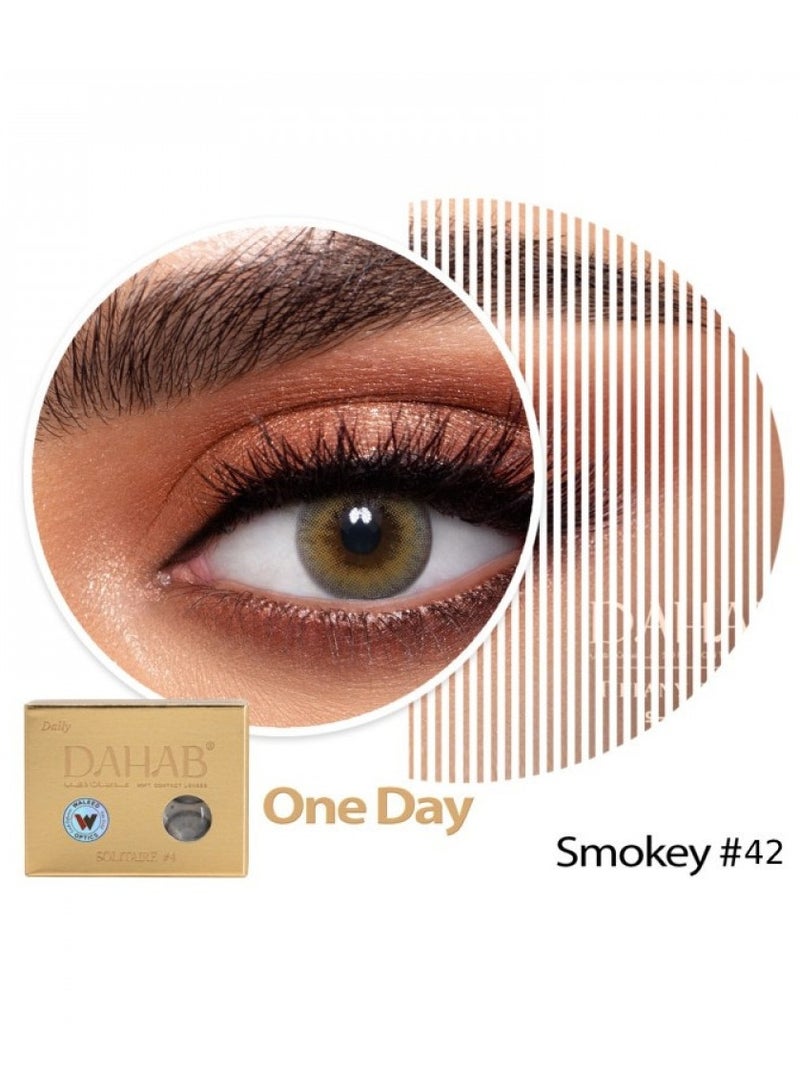 Dahab Daily Lenses Smokey No42 - Image 1