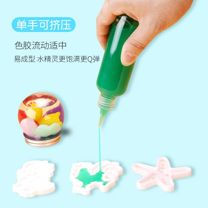 Magic Water Sprite Mold Factory Diy Handmade Material Bag Children'S Educational Toys Water Baby Supplement Liquid - Image 4