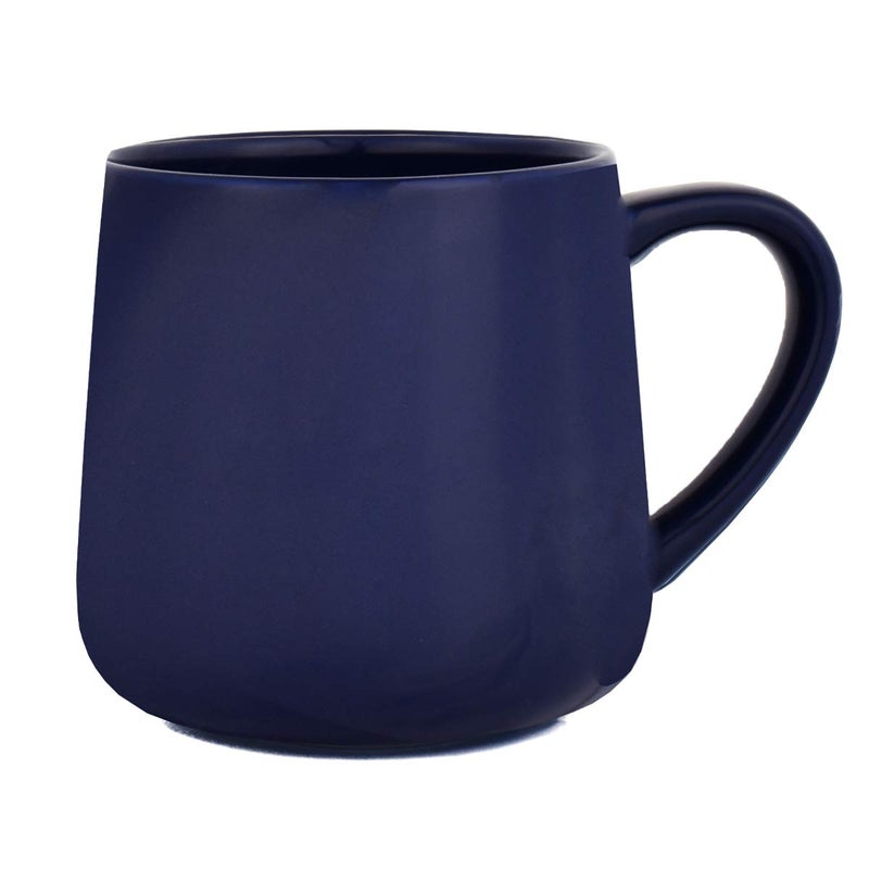 Bosmarlin Large Glossy Ceramic Coffee Mug, Tea Cup for Office and Home, 18 oz, Suitable for Dishwasher and Microwave, 1 Pack (Royal Blue) - Image 1