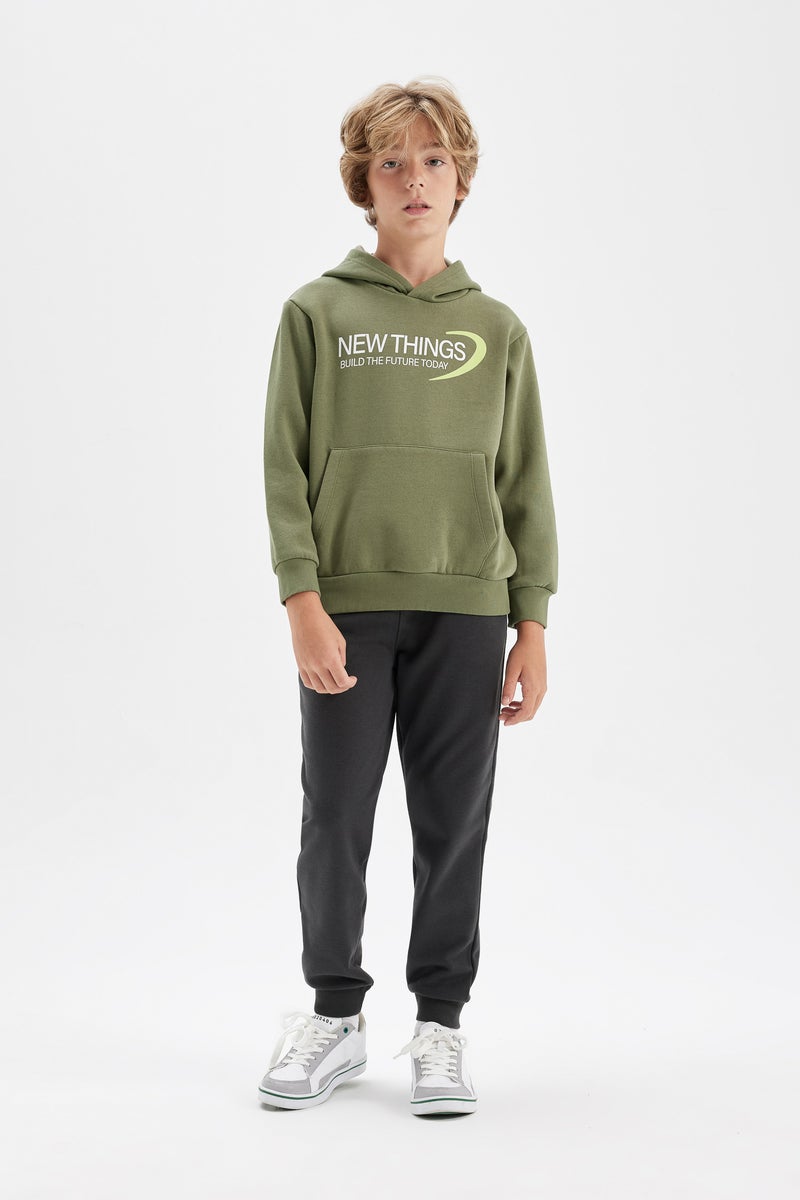DeFacto Grey Boy School Sweatpants Casual - Image 3