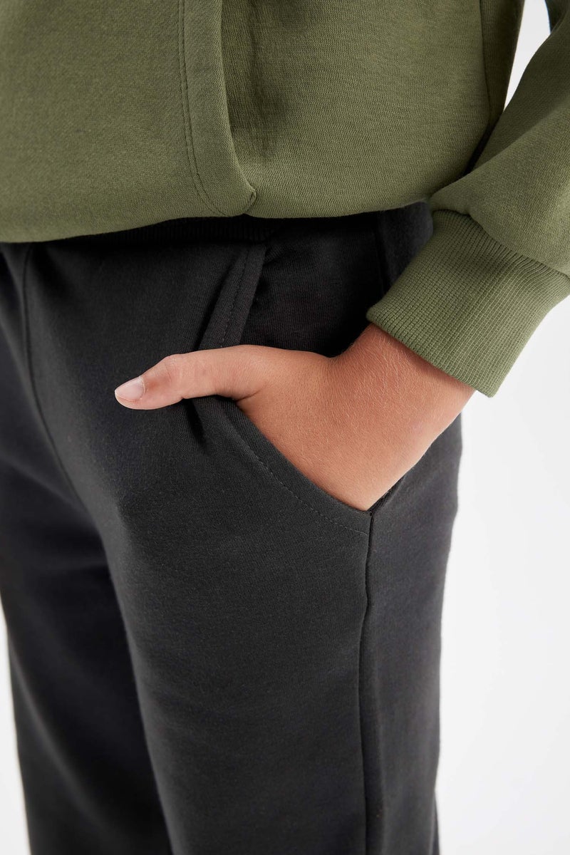 DeFacto Grey Boy School Sweatpants Casual - Image 5