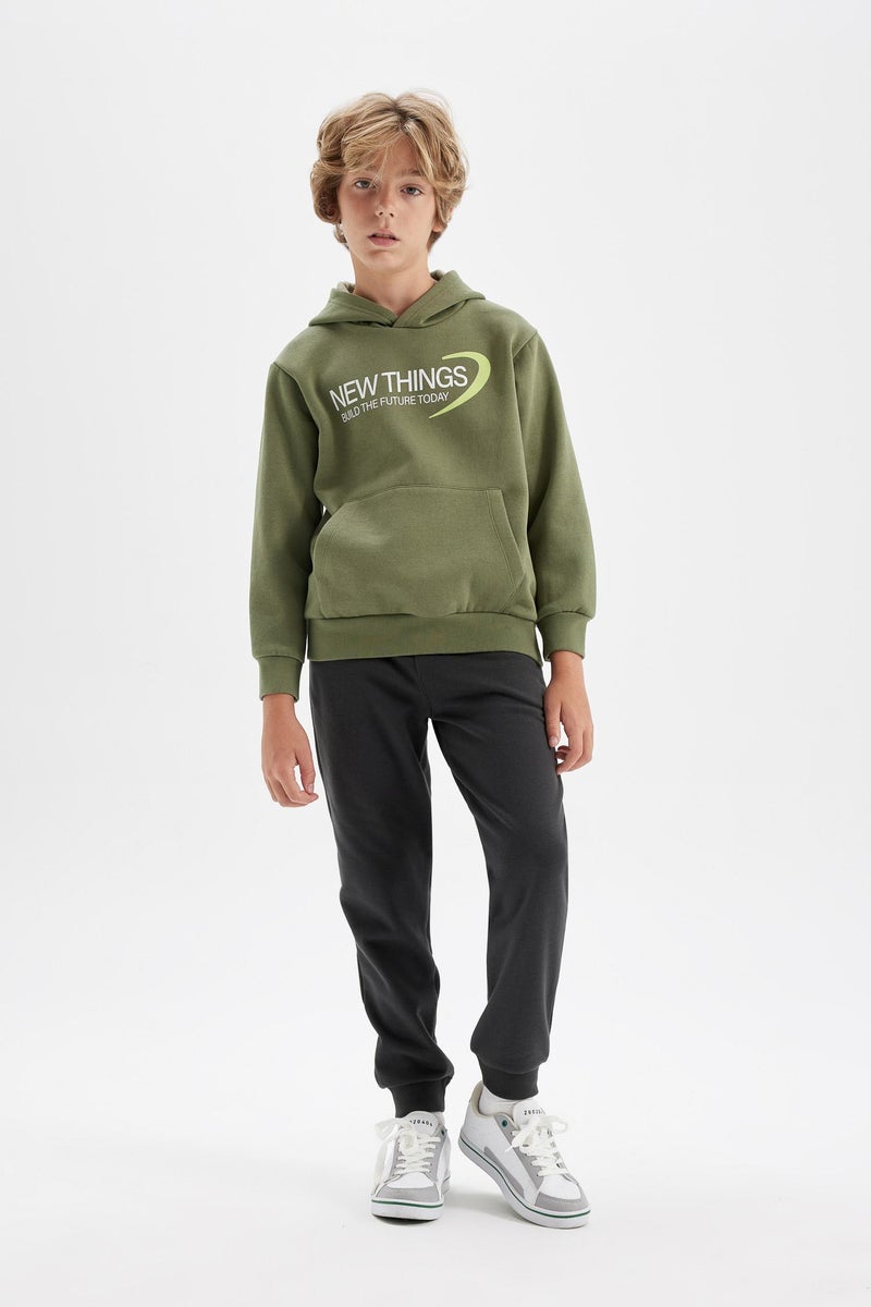 DeFacto Grey Boy School Sweatpants Casual - Image 2