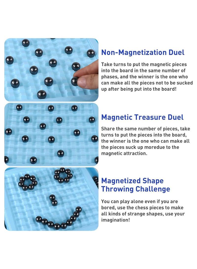 Magnet Chess Game Magnetic Stones Family Games for Kids - Image 4