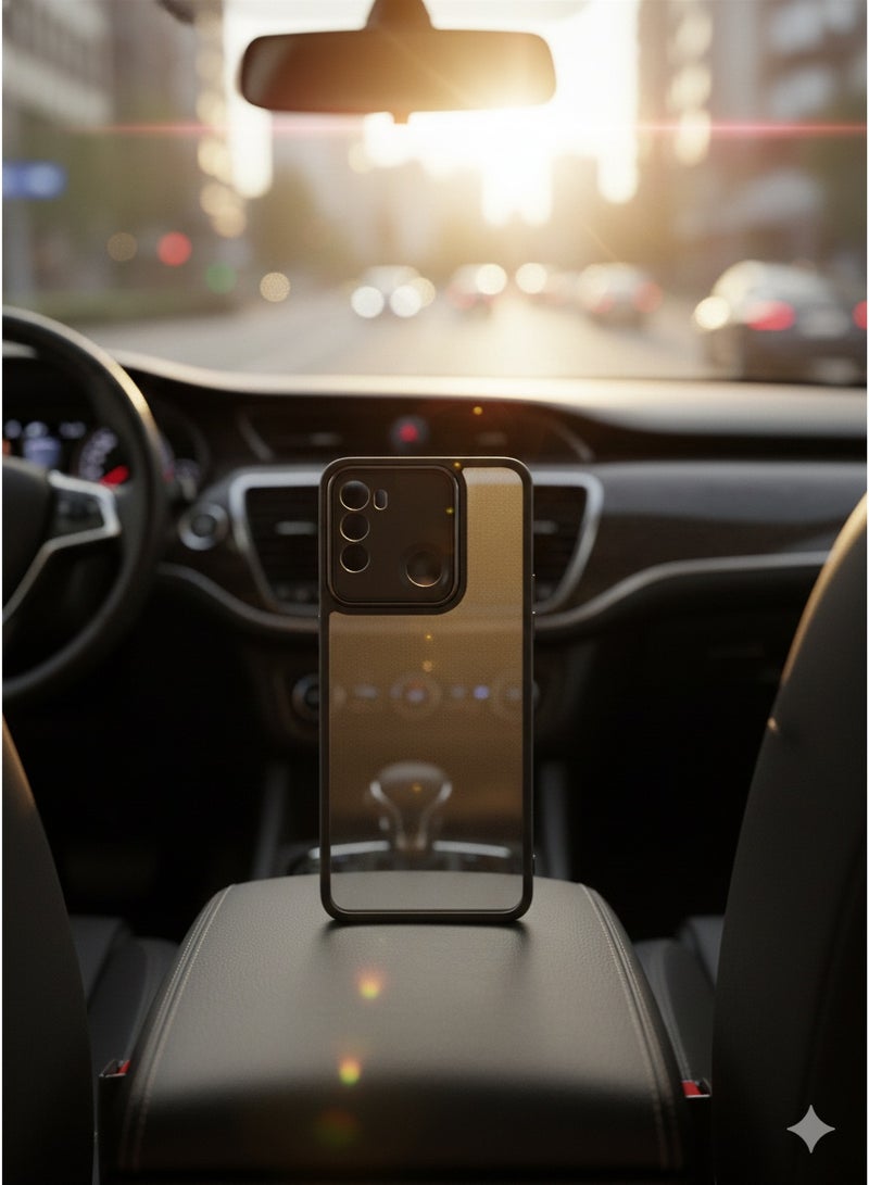 Grace Matte Translucent Shockproof Case with Camera Lens Protection - Protective cover For MOTOROLA G60/G40 FUSION - Image 2