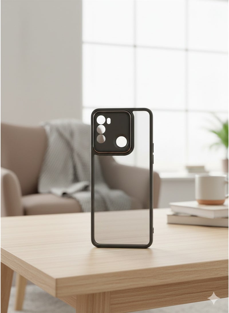 Grace Matte Translucent Shockproof Case with Camera Lens Protection - Protective cover For MOTOROLA G60/G40 FUSION - Image 4