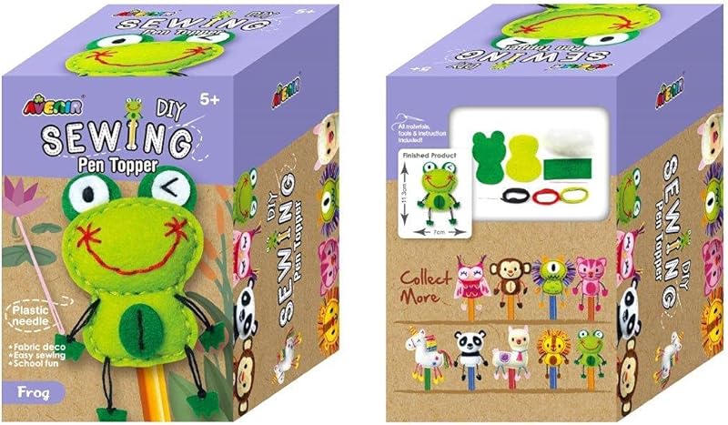 Avenir - Sewing - Pen Topper - Frog