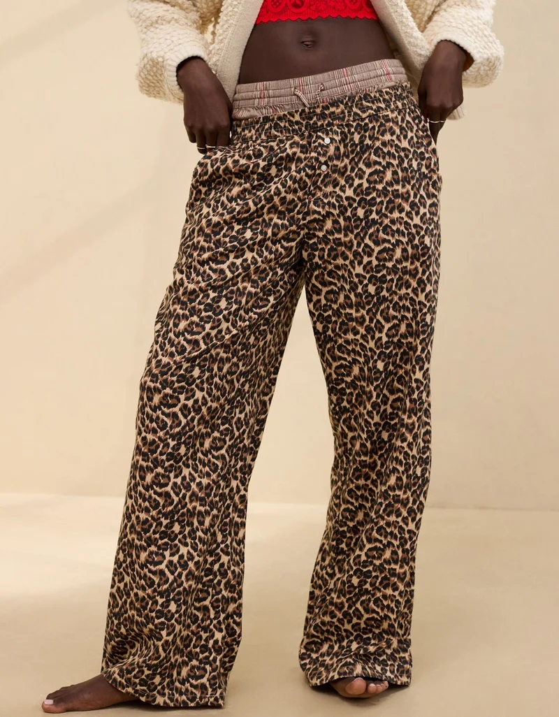 Aerie  Aerie Off-Duty Flannel Trouser PJ for Women | Best Price UAE