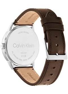 CALVIN KLEIN Leather Chronograph Watch 25200216  - Image 2