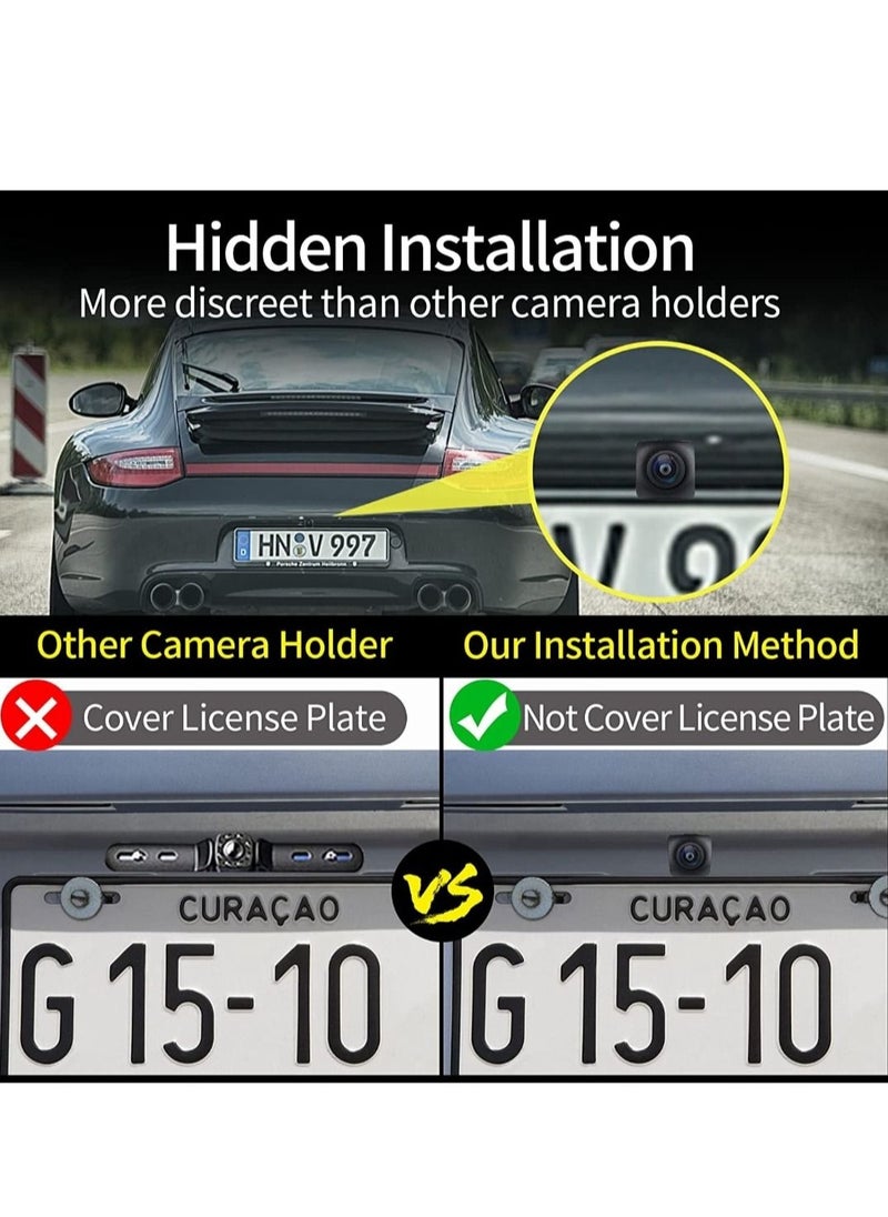 RAYMOS - Car Parking Night Vision Camera AHD 720p Full HD 180D Wide Angle Support AHD NTSC Both Signal Support With Guidelines Without Guidelines waterproof Support Front And Back - Image 1