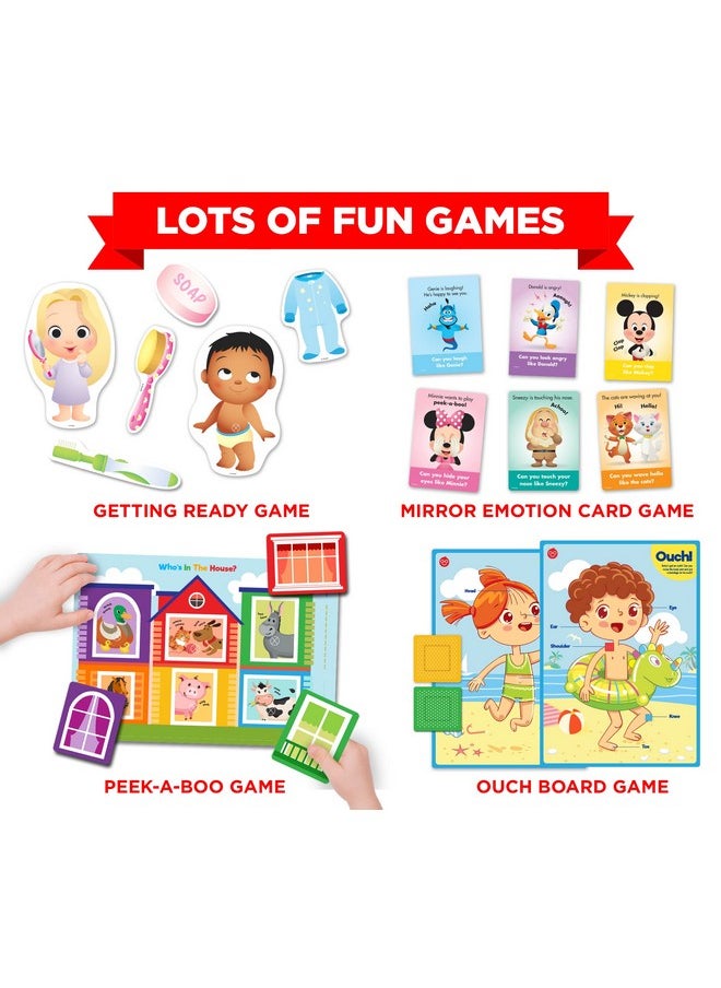 Einstein Box Einstein Box Featuring Disney for 1-Year-Old Boys/Girls | Disney Gift Toys for 1-Year-Old Boys & Girls | Board Books, Pretend Play Set | Learning & Educational Toys | Birthday Gift Set of 3 |  - Image 5