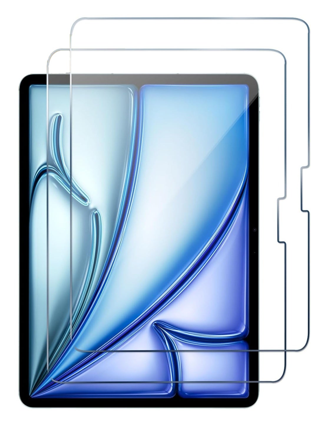 Pack of 2 Screen Protectors for iPad Air 13 Inch M4 (2026), 9H Tempered Glass for 13 Inch iPad Air 8th Generation, Screen Protector Film Protective Glass for iPad Air