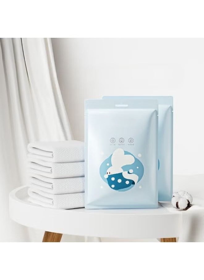 Beauenty Hypoallergenic Ultra Absorbent Disposable Bath Towels - Big Body Towels for Traveling, Hiking, Camping, Backpacking, Cycling, and Road Trips - Suitable for All Skin Types  - Image 1