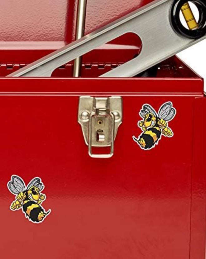 DV DESIGN 4 x 5.5cm Wasp Bee Hornet Vinyl Stickers - Laptop Bike Car Sticker #34668 All preference matching build - Image 4