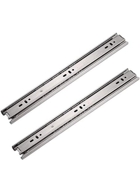 Royal Apex Push To Open Cabinet Drawer Slide Rail Ball Bearing System Side Mount Full Extension (20 inch (50cm))