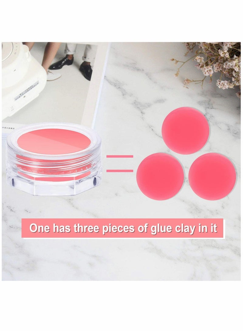 KASTWAVE Point Drill Pen, Nail Tool Pen, Diamond Painting Tool, Spiral Diamond Painting Pen, Cross Stitch Point Drill Toolset, 6 Piece Diamond Painting Wax Storage Case, 12 Piece (Pink) - Image 3