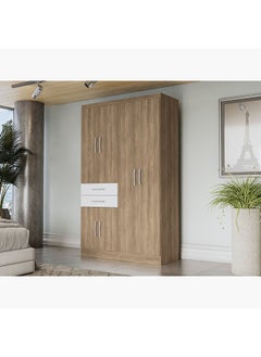 Fortaleza Luis 6-Door Wardrobe With 2 Drawers 45 x 200 x 121 cm