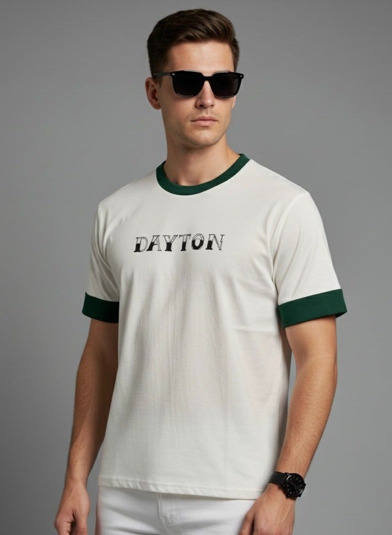 Dayton Men Ringer T-Shirt,  High-Quality Cotton - Image 1