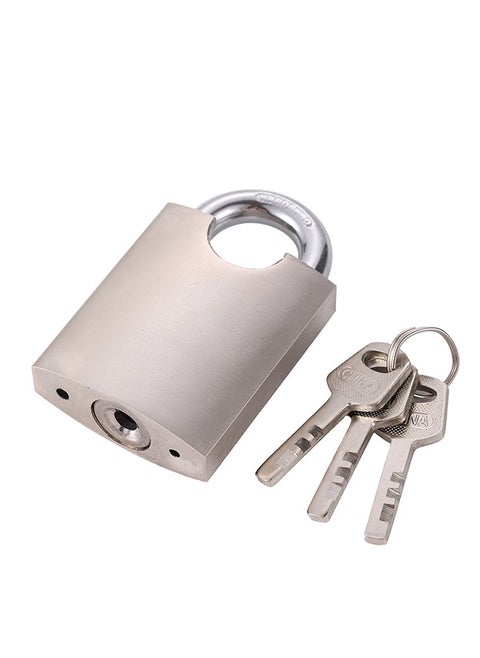 small ring lock | Solid Brass Keyed Padlocks with Keys, Padlocks with Same Key, Pad Lock with Key, Storage Lock Shackle for Outdoor Indoor Use