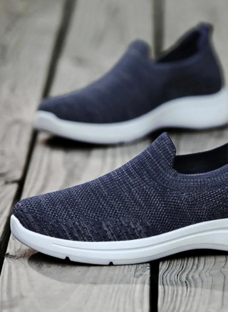 Take Two Textured Round Toe Slip-On Running Shoes By Pedwalker
