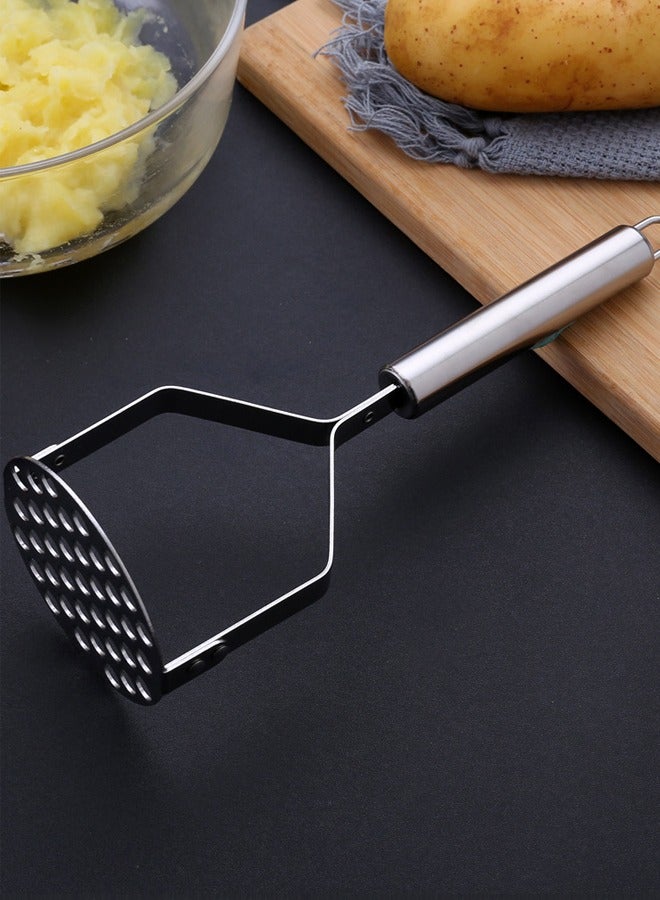 بي أف هوم أداة مطبخ متينة ومريحة من الفولاذ المقاوم للصدأ، هراسة بطاطس متينة من الفولاذ المقاوم للصدأ - Image 2