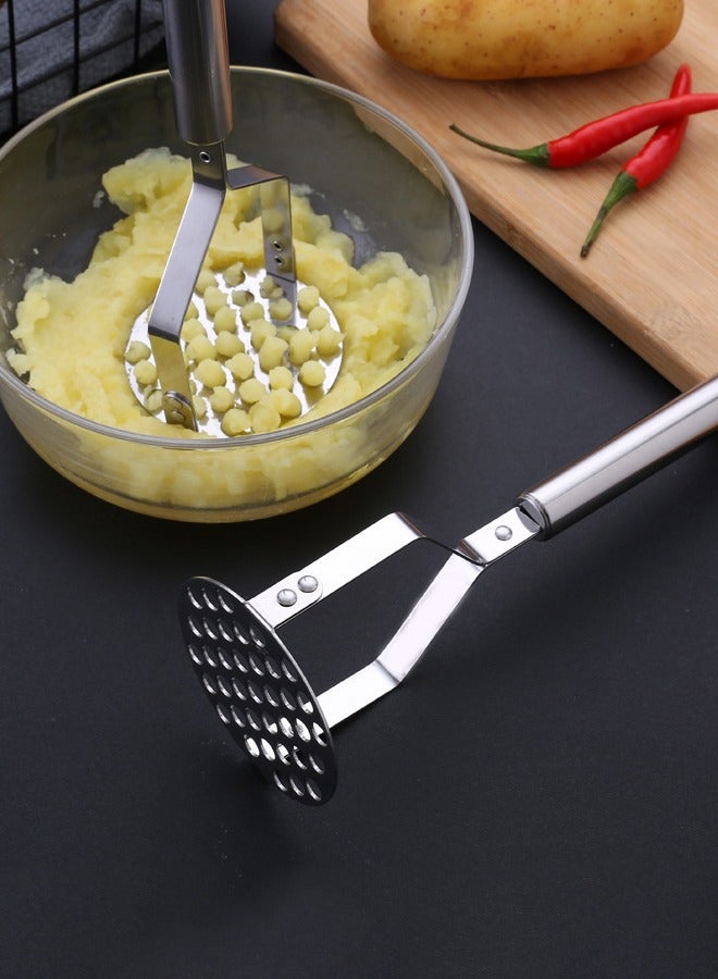 بي أف هوم أداة مطبخ متينة ومريحة من الفولاذ المقاوم للصدأ، هراسة بطاطس متينة من الفولاذ المقاوم للصدأ - Image 3