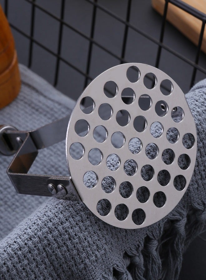 بي أف هوم أداة مطبخ متينة ومريحة من الفولاذ المقاوم للصدأ، هراسة بطاطس متينة من الفولاذ المقاوم للصدأ - Image 4