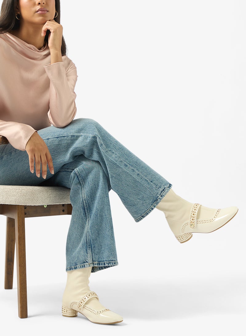 ايلا بوت للكاحل بتصميم باليرينا - Image 5